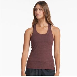 Vuori Lux Performance Tank Chestnut sz M
